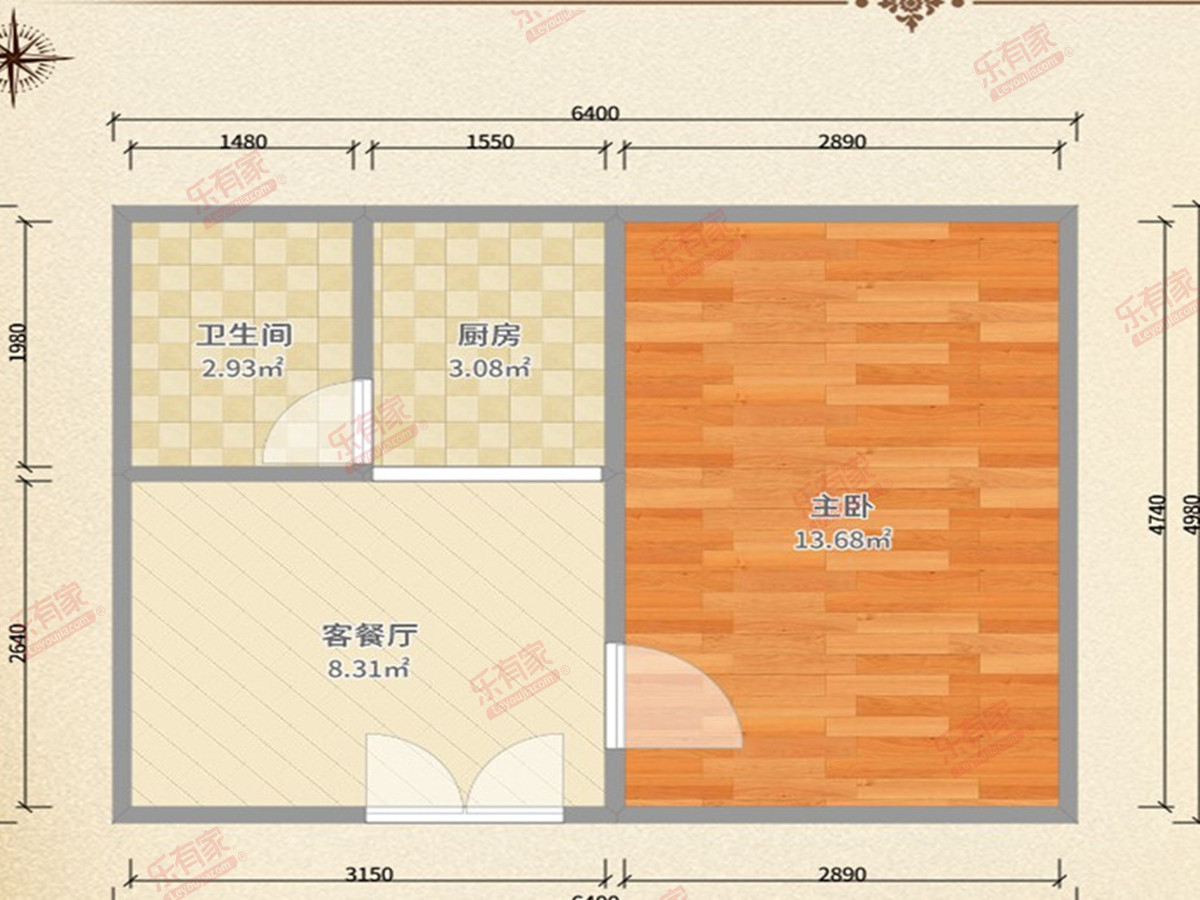 金叶广场户型图