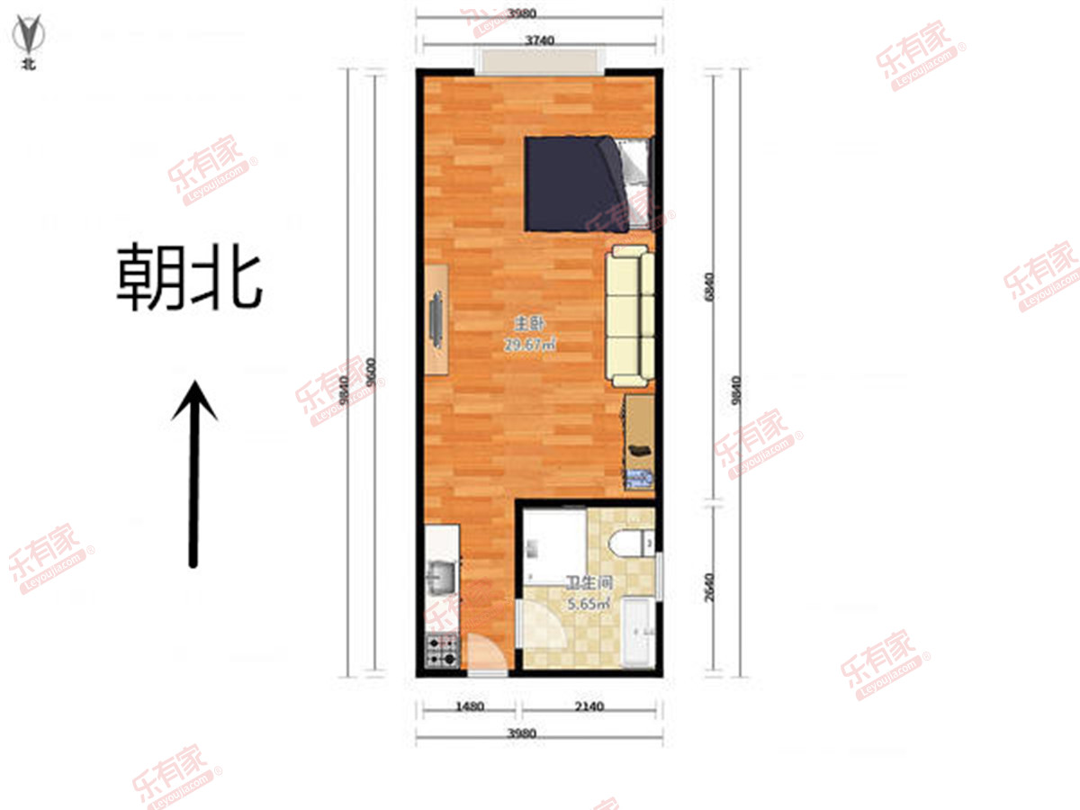 万达广场户型图