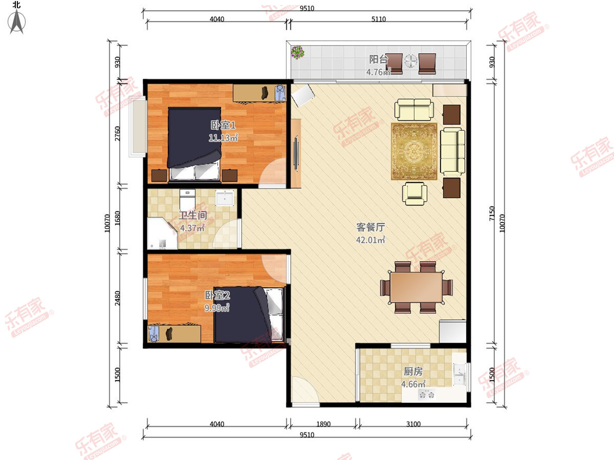 湖星水岸华庭二期户型图