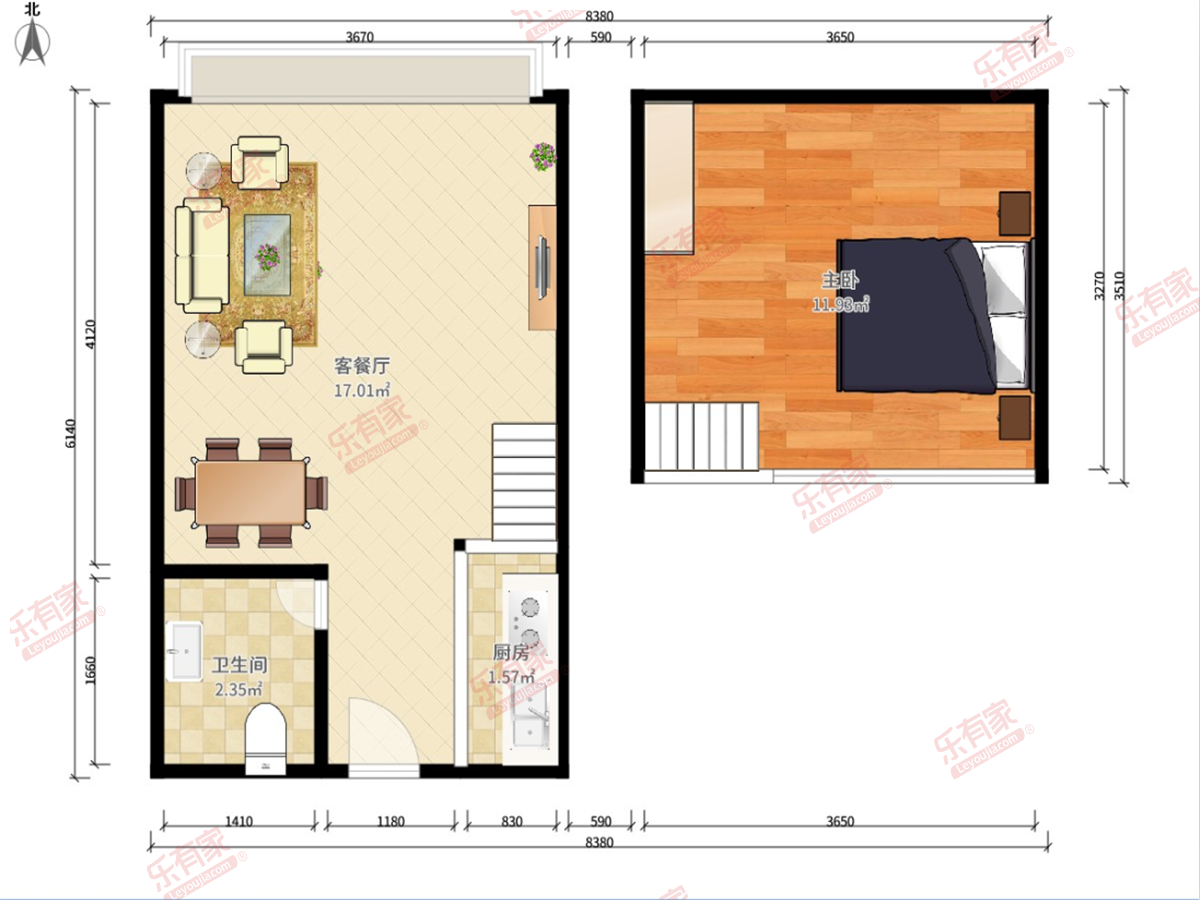 盛南公馆户型图