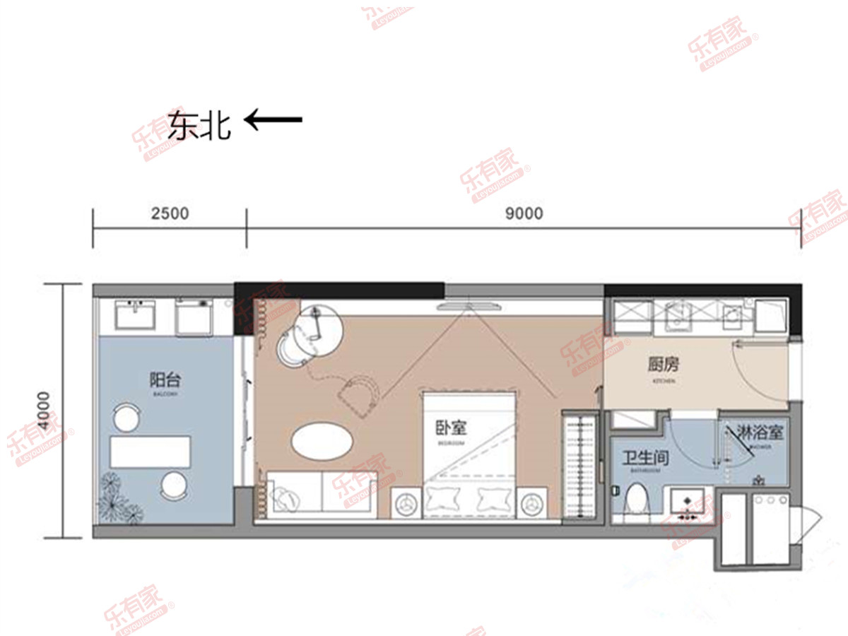 悦榕湾户型图