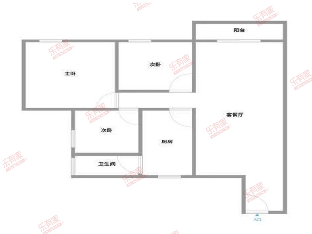 新城市广场户型图