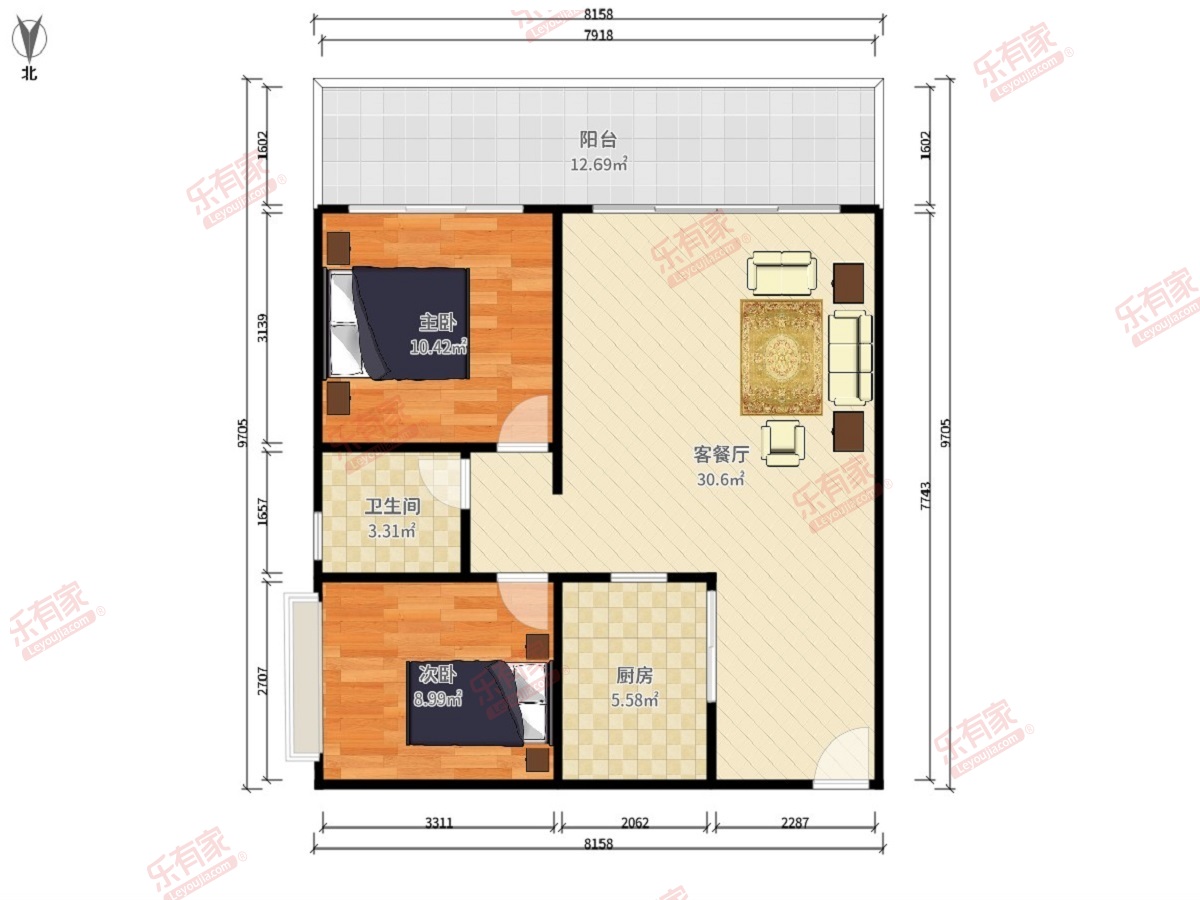 水岸新都五期户型图