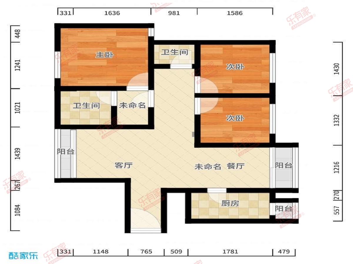 富丰新城户型图