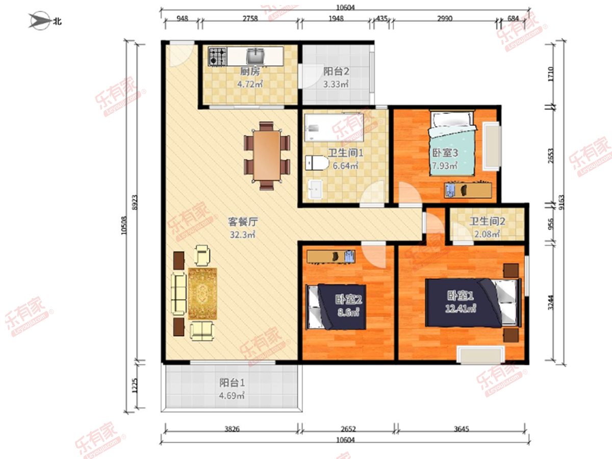 锦绣海湾城9期户型图