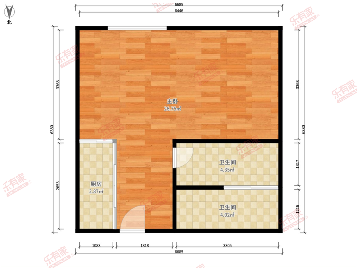 星星华园国际花园户型图