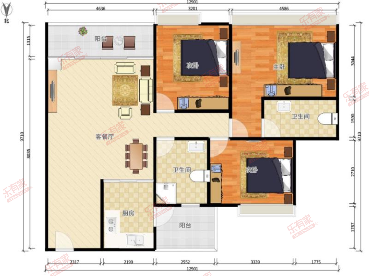 新鸿基泷景户型图