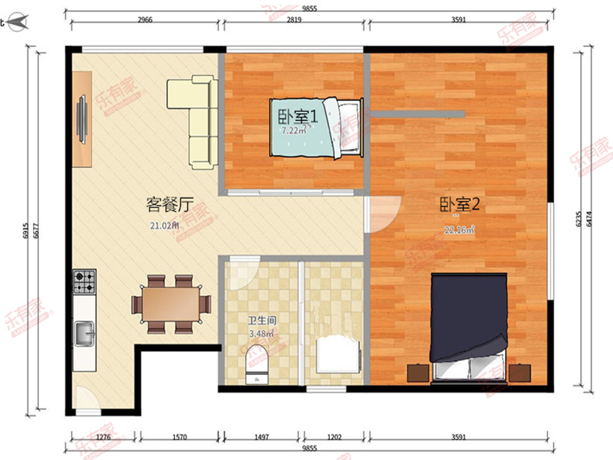 江门万达广场户型图