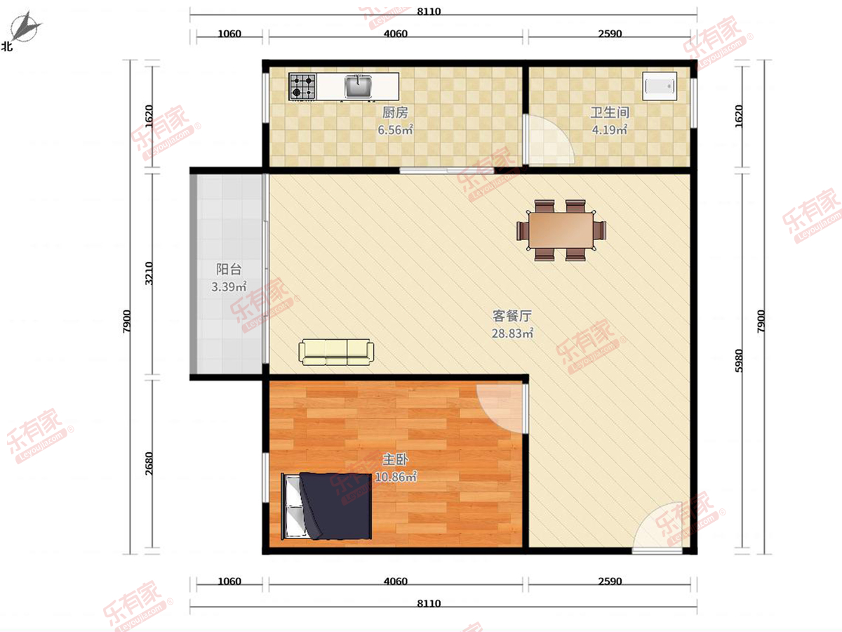 美的新海岸户型图