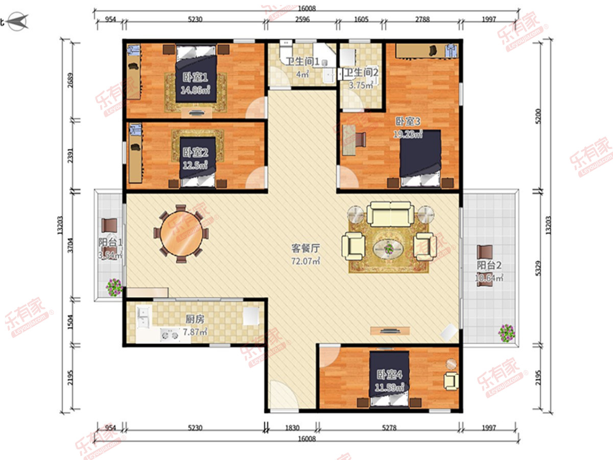 三江苑 4房2厅2卫 166㎡-珠海三江苑二手房