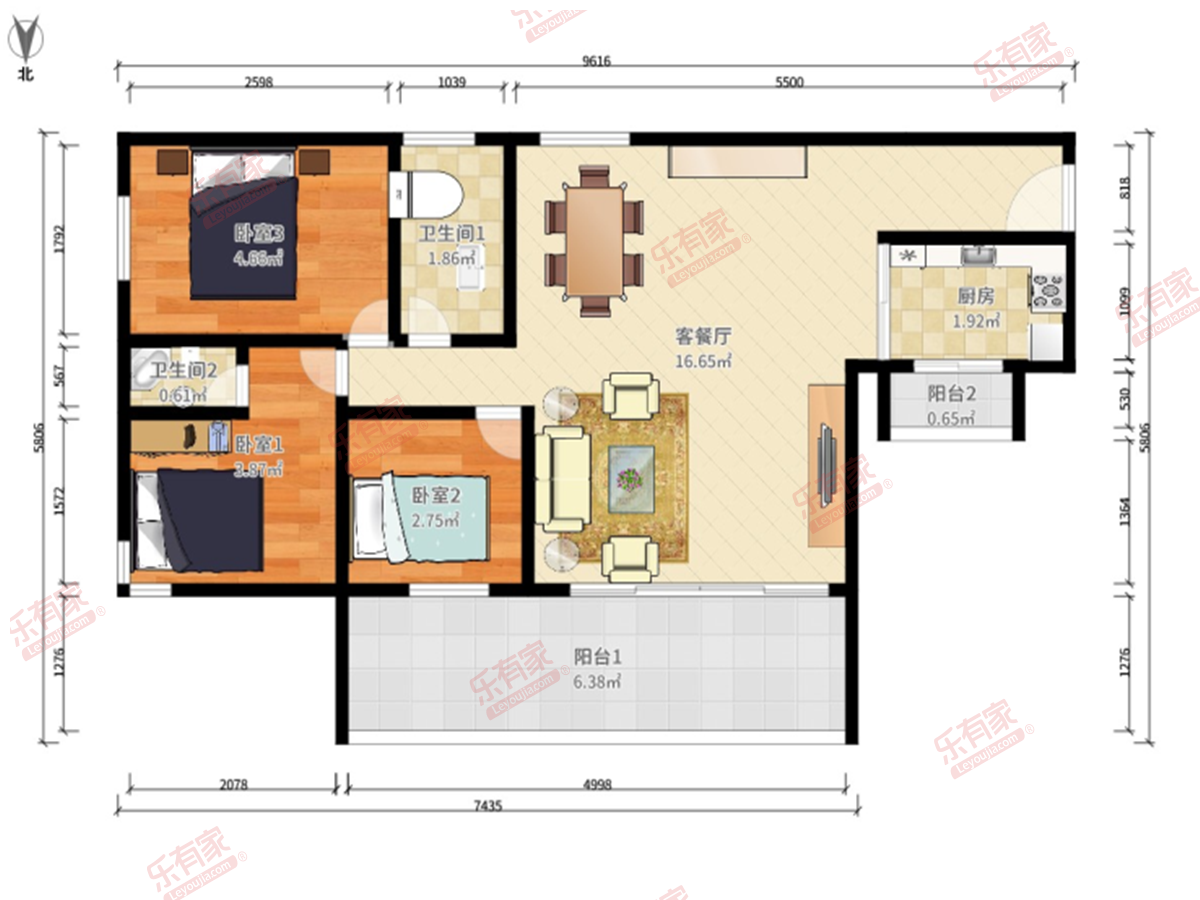 德宝怡高德区户型图