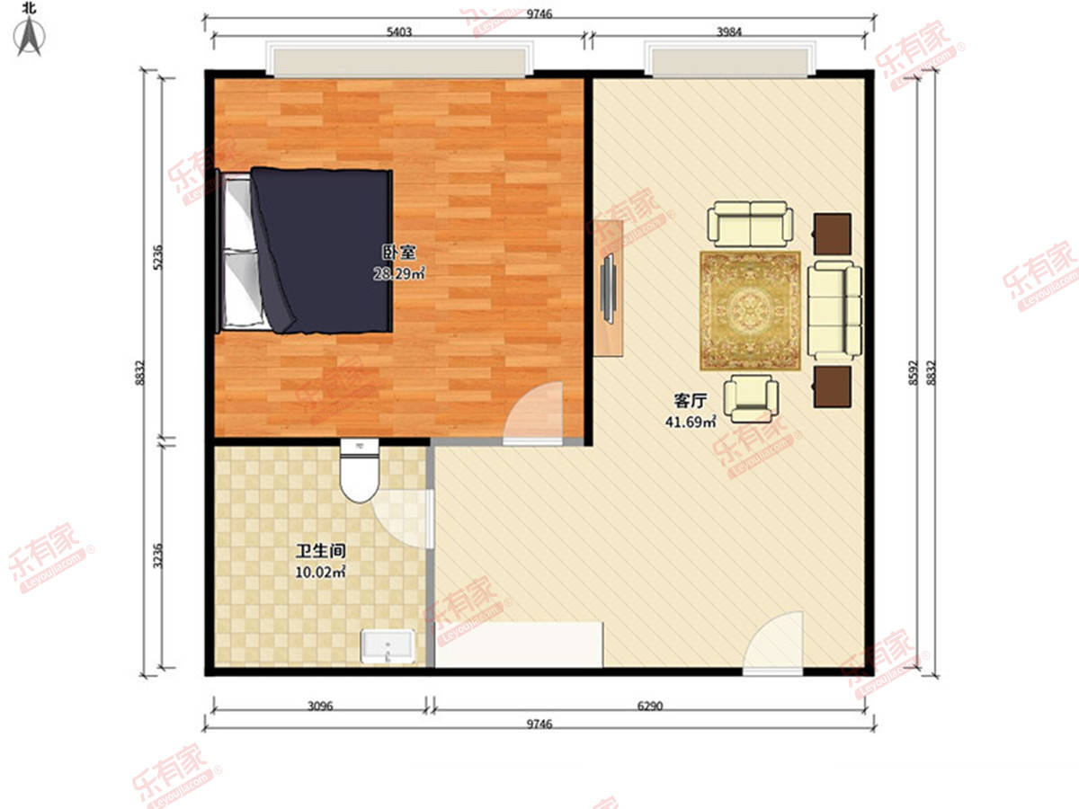 中泰来酒店户型图
