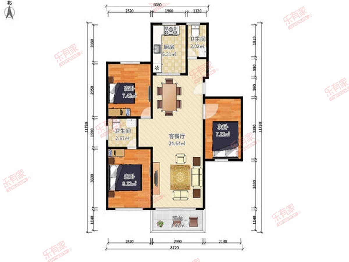 龙园山庄户型图