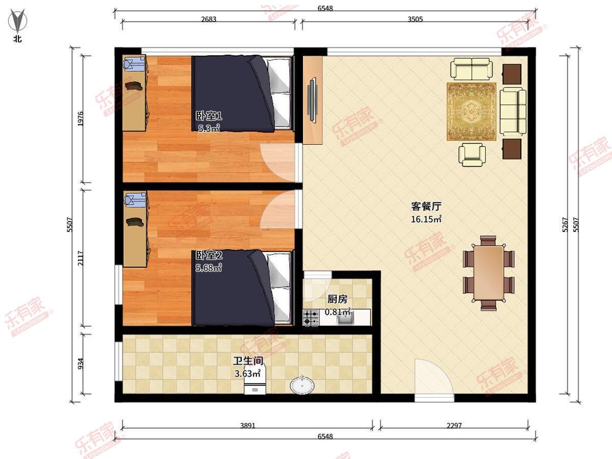 昊海君悦大厦户型图
