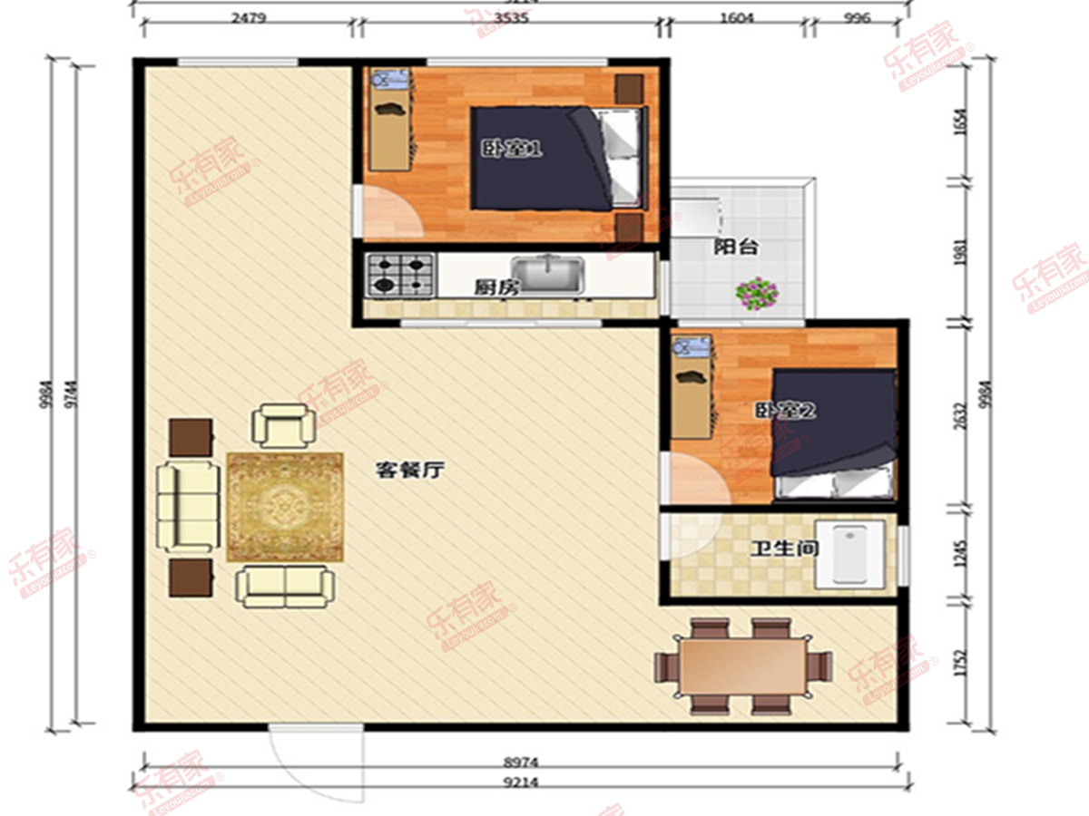 清溪香榭公馆户型图