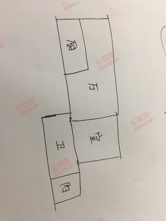 华发新城六期 1房1厅1卫 67.33㎡