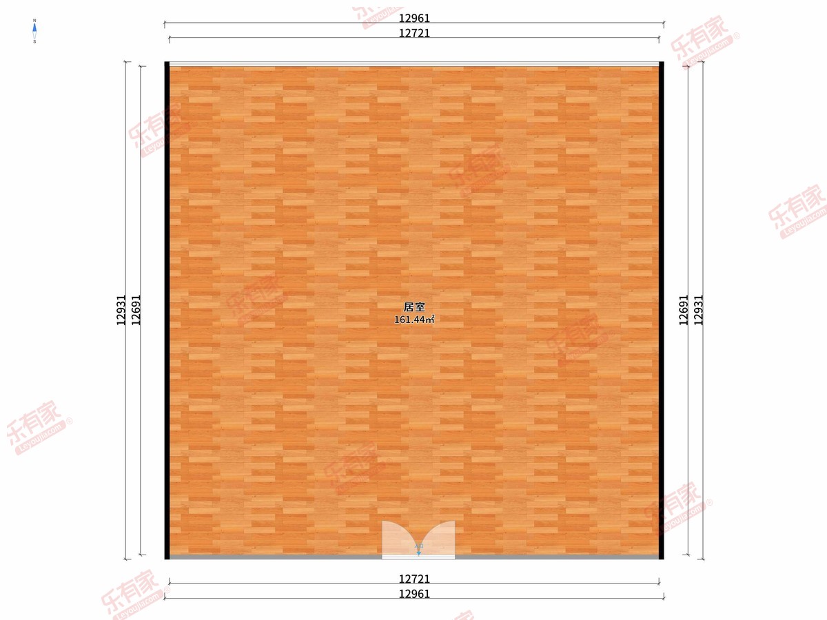 益田益科大厦 1房0厅0卫0厨0阳161.44m² 南