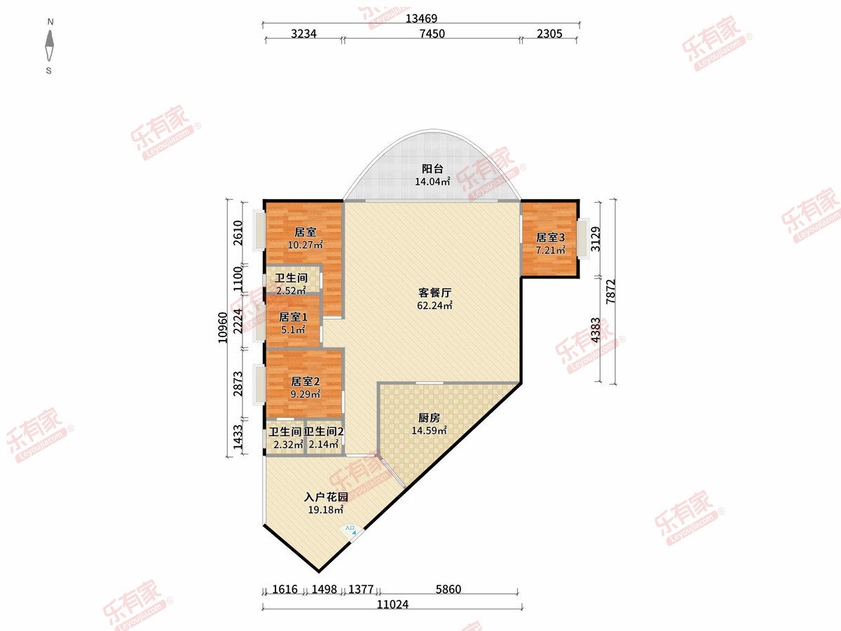 五邑锦绣豪庭户型图