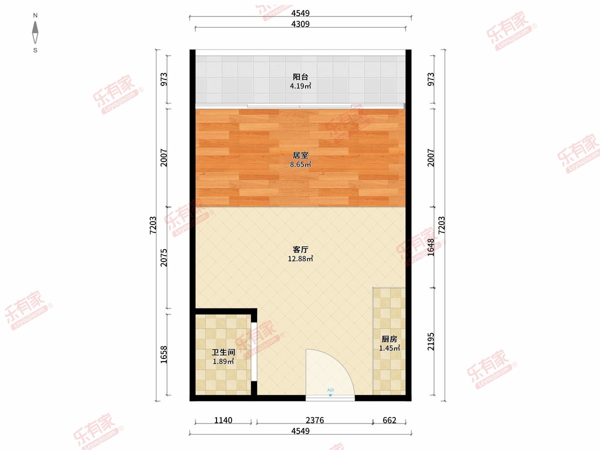 香市花园户型图