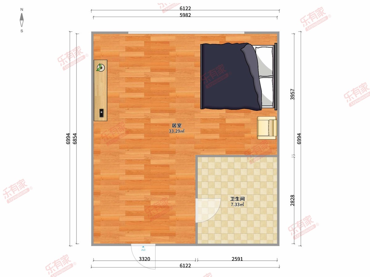 怡龙湾公寓户型图