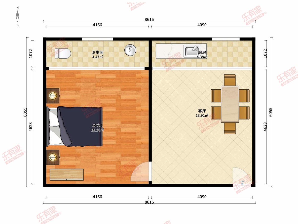 容桂单家独户户型图