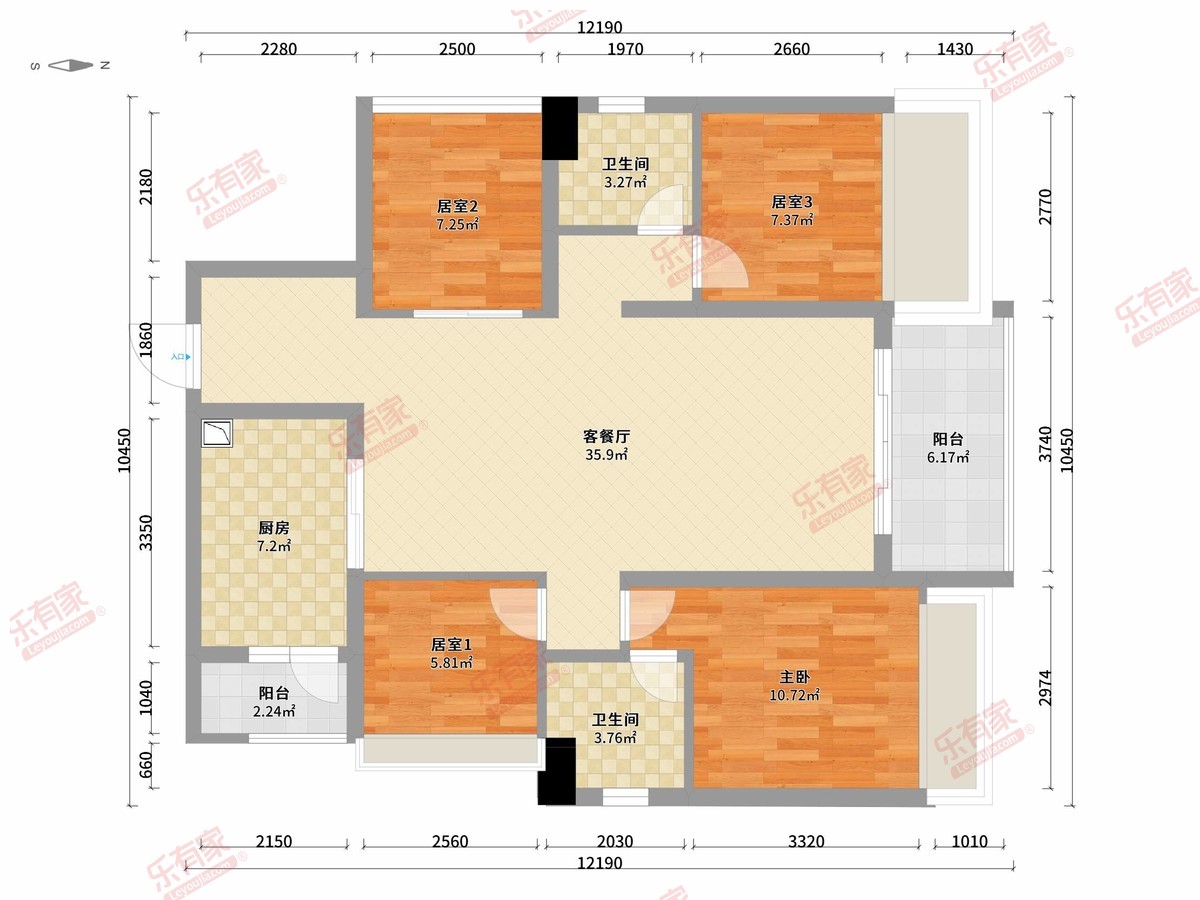 海伦堡松湖湾户型图