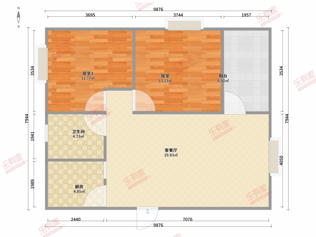 中恒世纪广场户型图