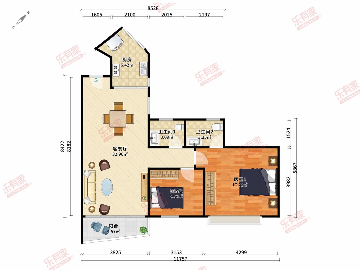 壹海城旁电梯房，业主诚意出售
