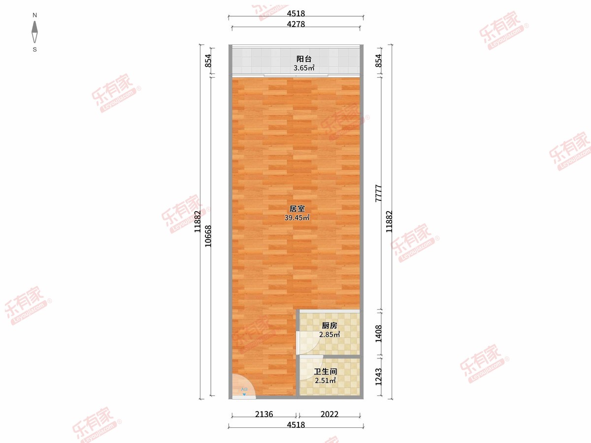 智慧大厦户型图