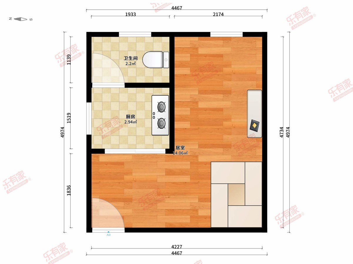 芳草街户型图