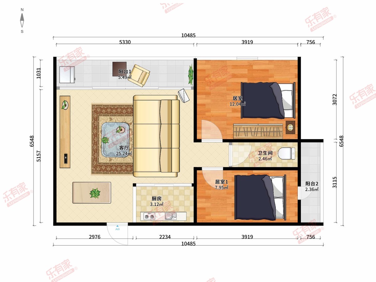 圣廷苑户型图