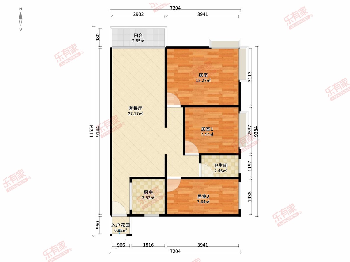 南沙阳光城悦然府户型图