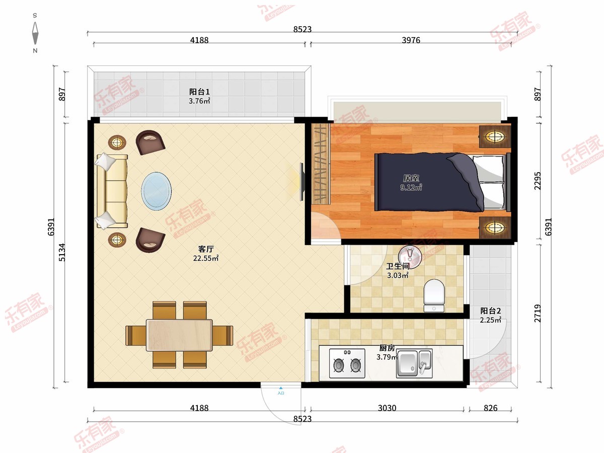 龙光海悦城邦户型图