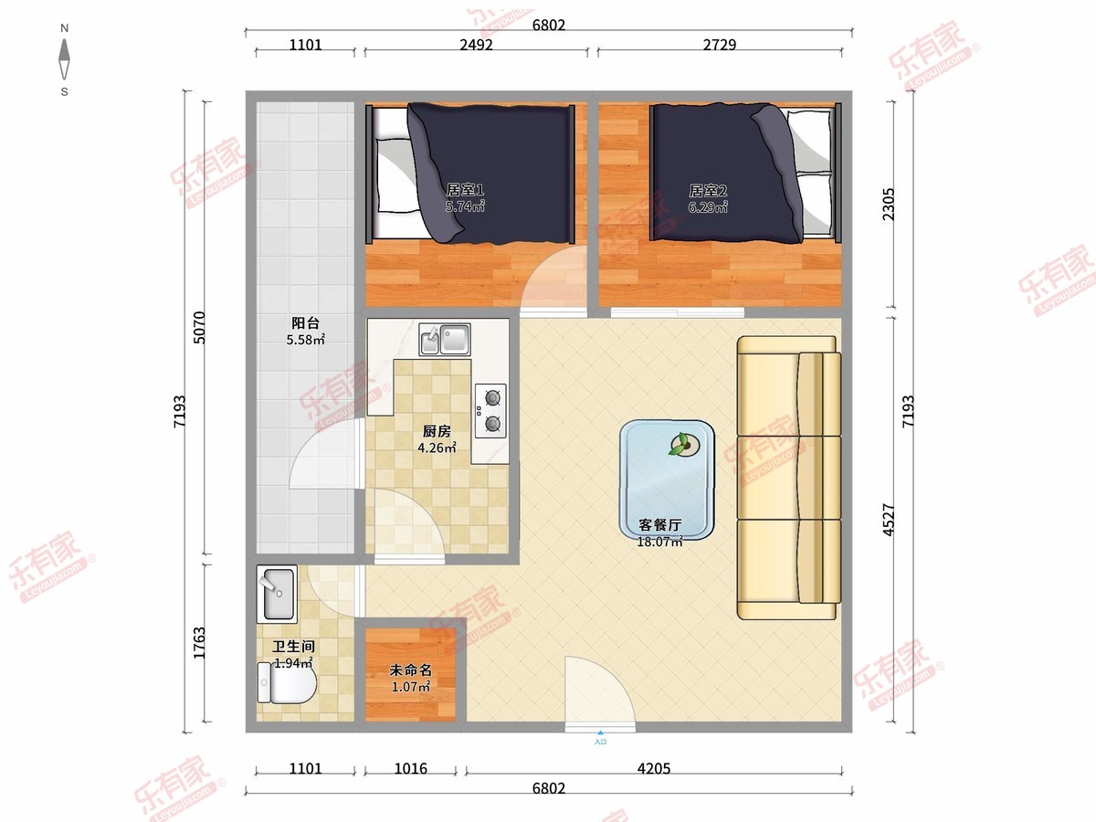 信义嘉御山5期户型图