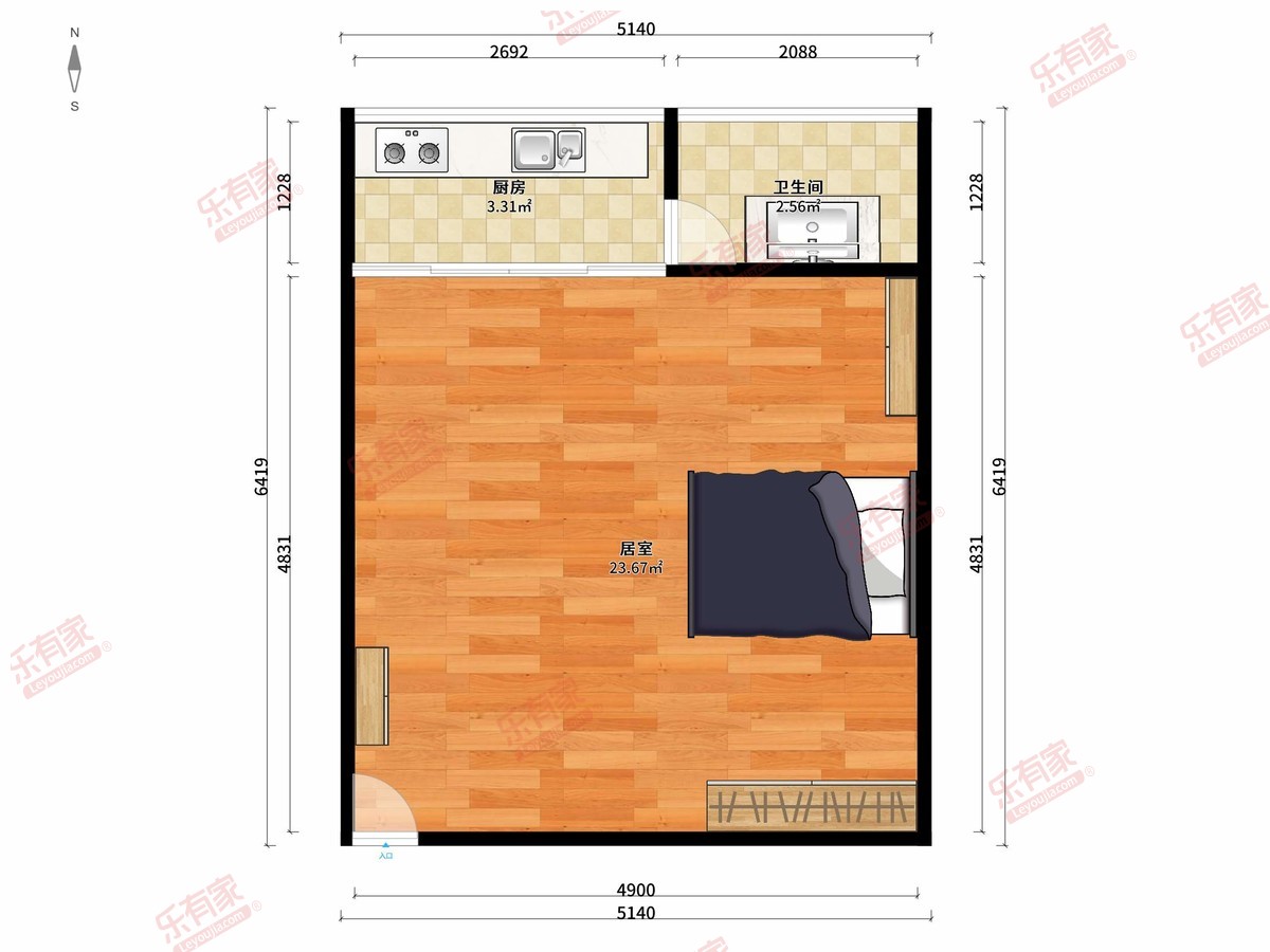 建德街户型图