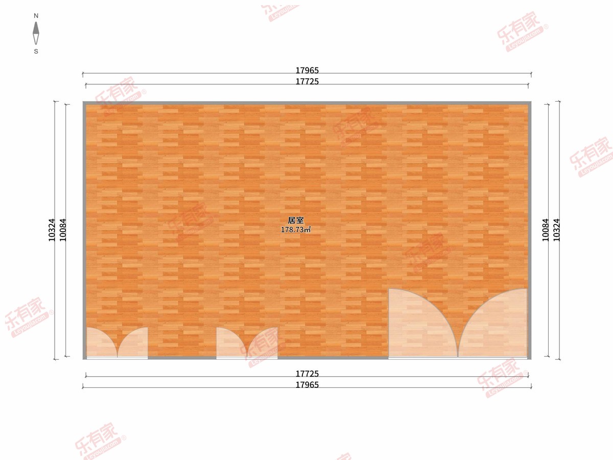 龙光城北二期户型图