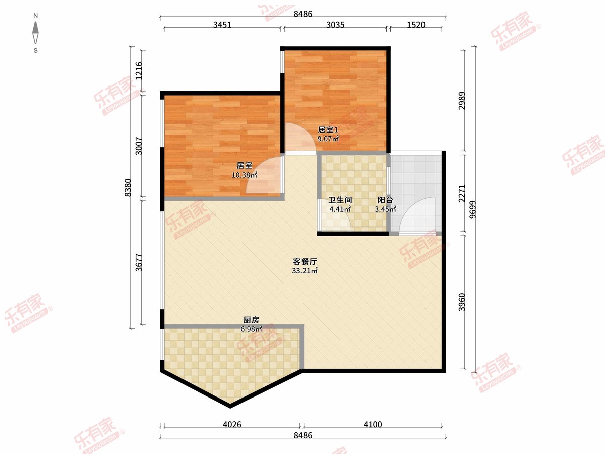 五邑城户型图