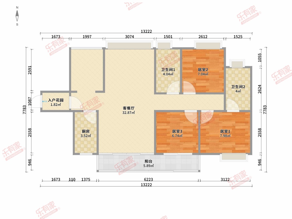 南沙阳光城悦然府户型图