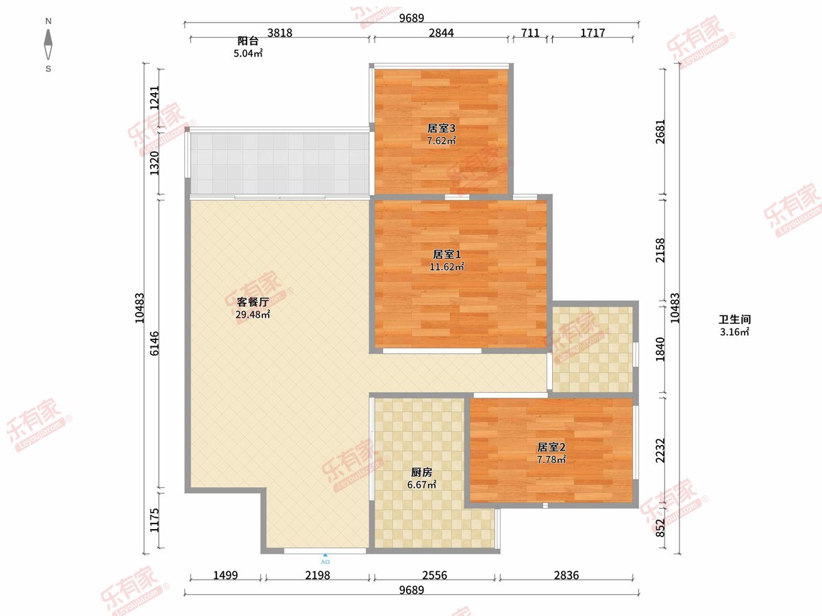 万科时富金色家园户型图