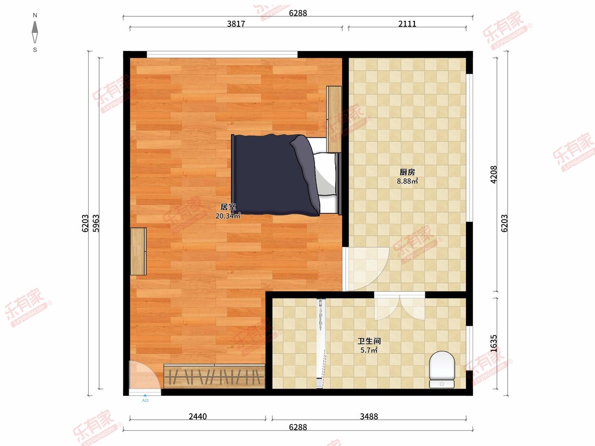 天河西路户型图