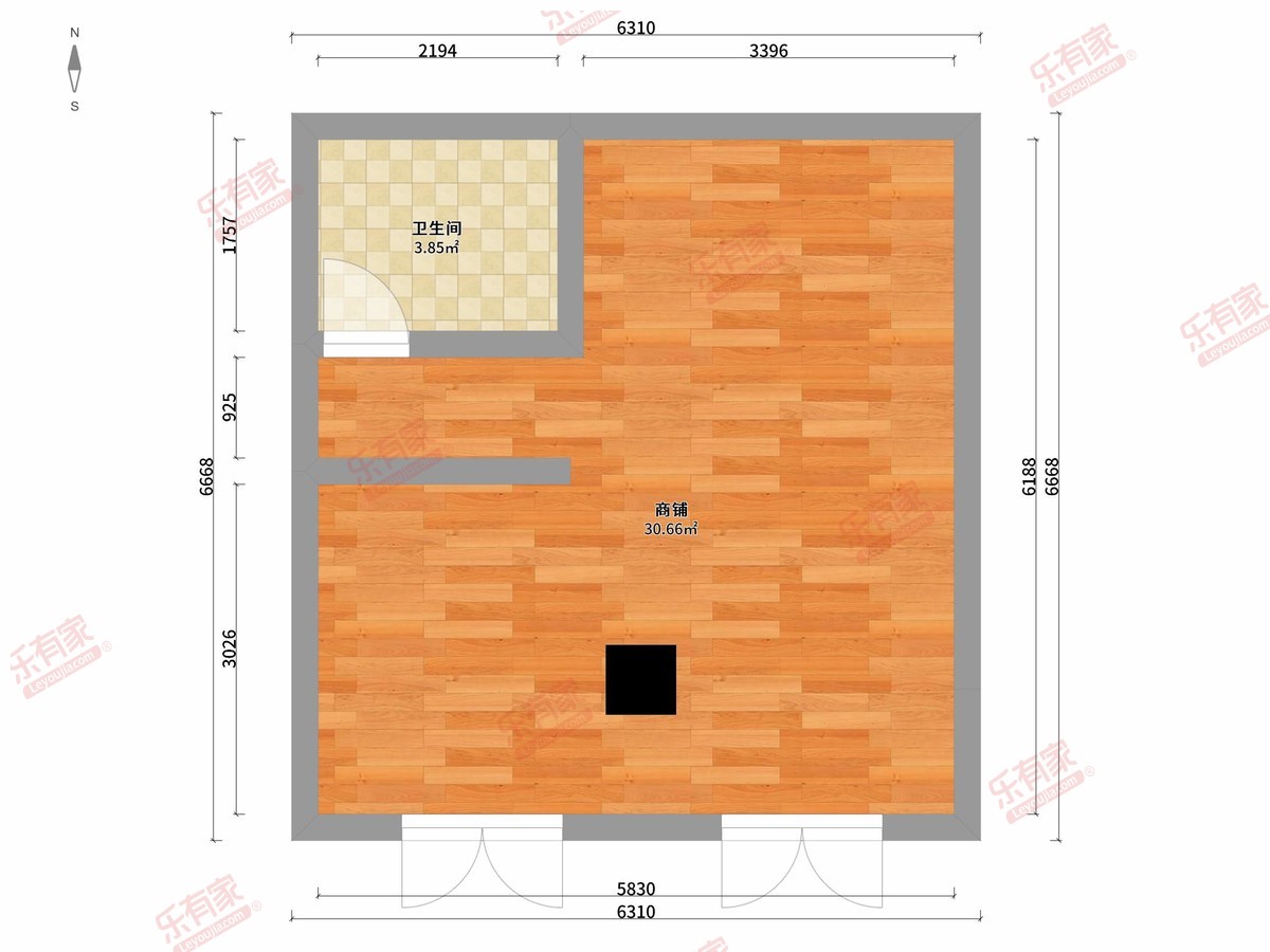 宝安山水龙城 商铺 54㎡