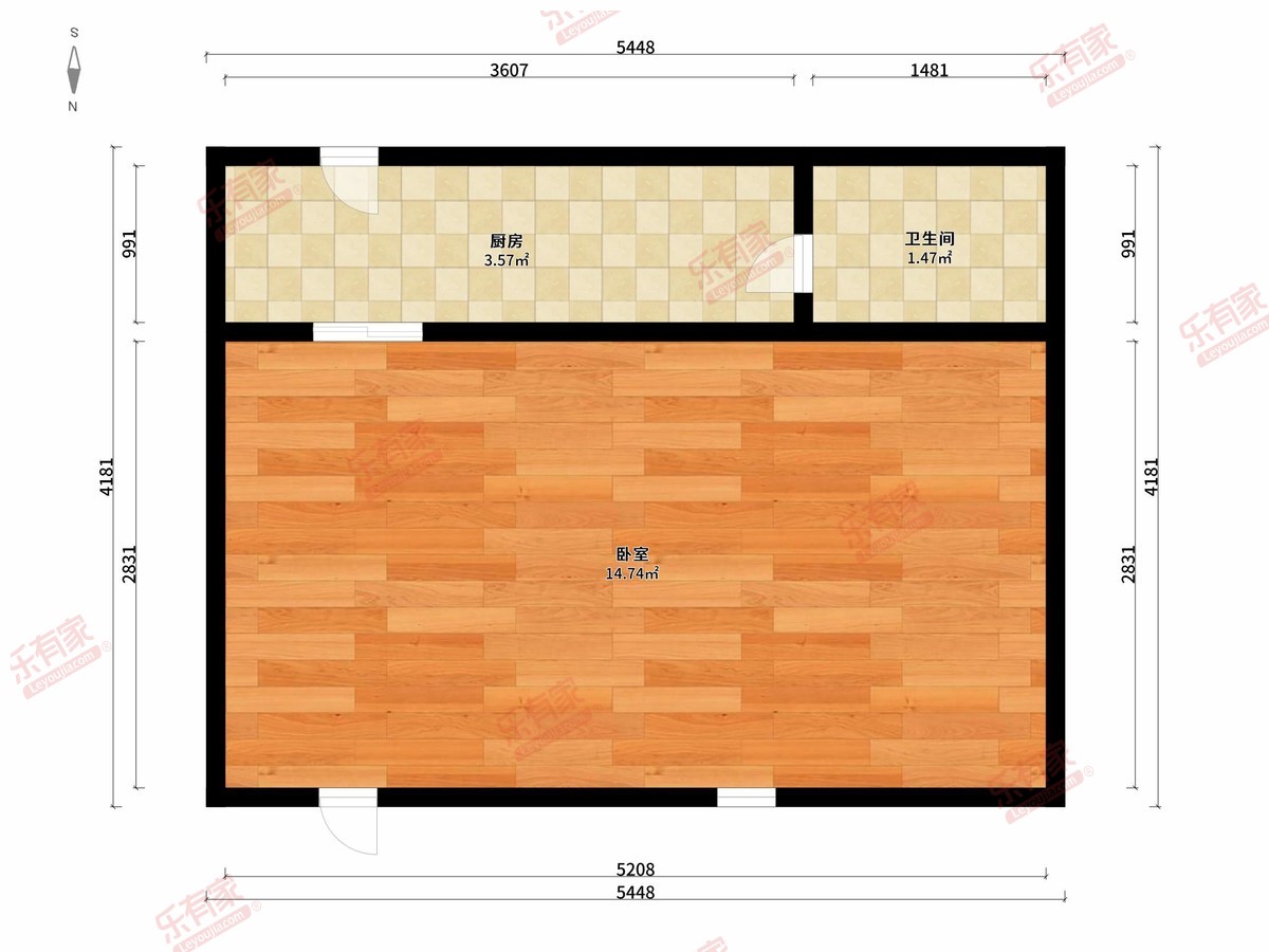 建德街户型图