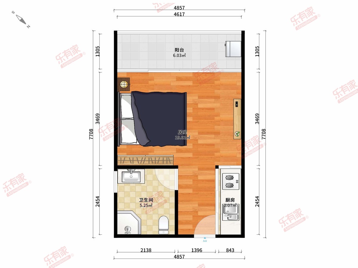 中信红树湾北区()户型图