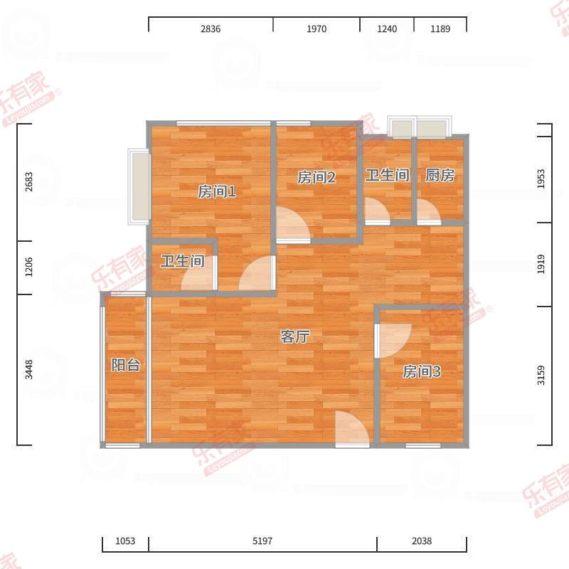 上梅林文体公园食街户型图