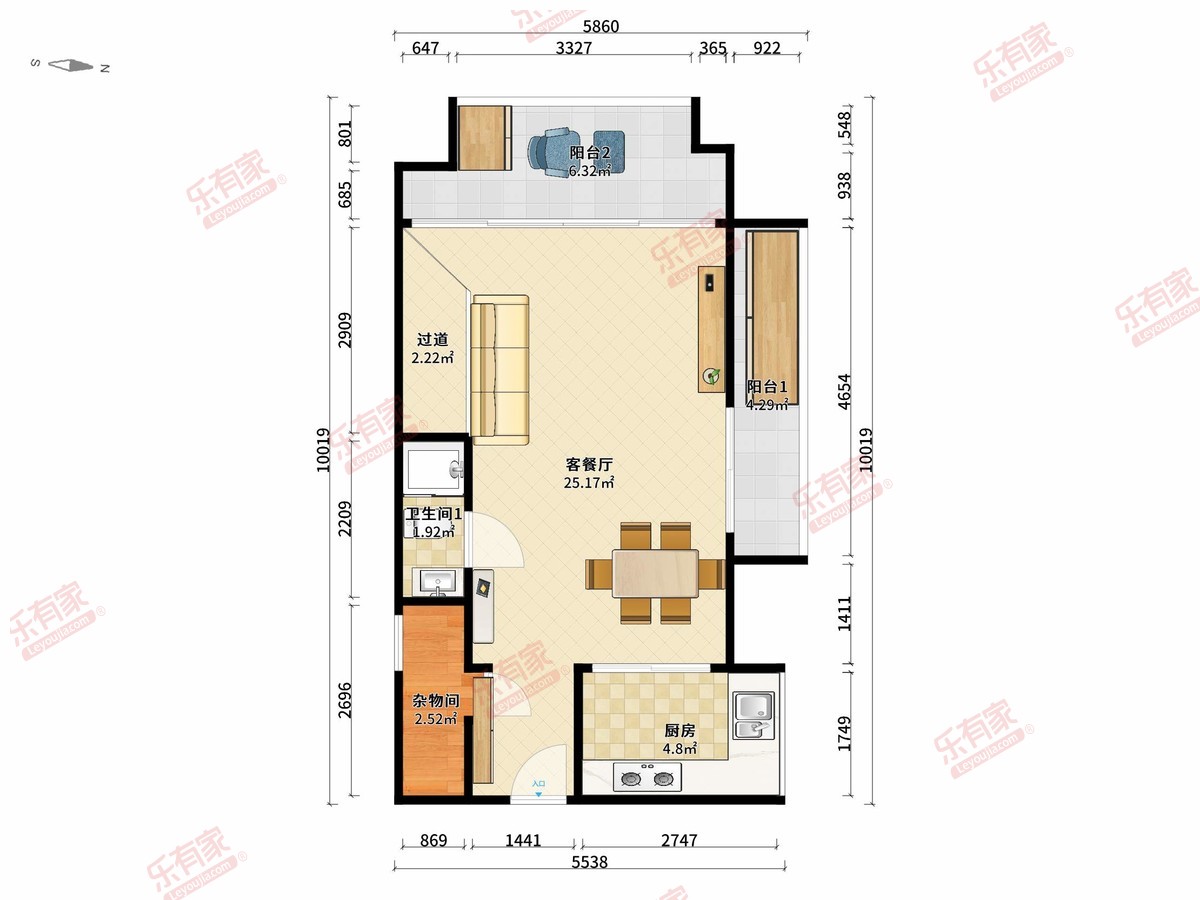 深圳湾公馆户型图