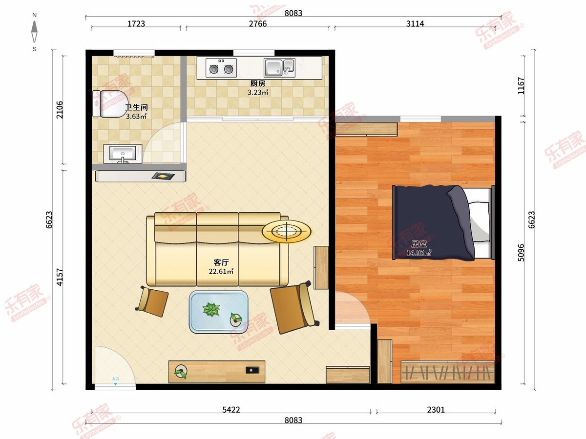 美景里户型图