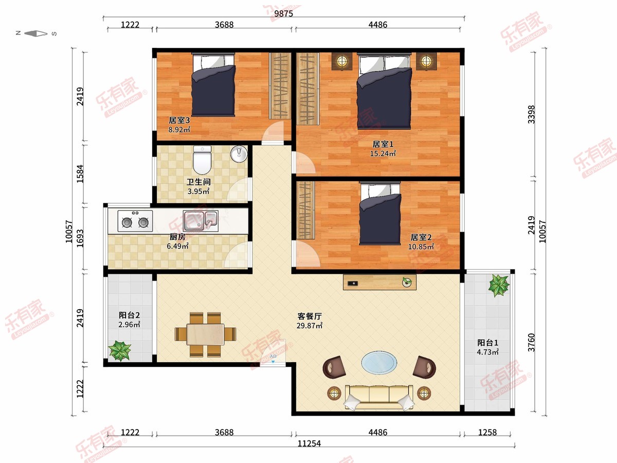 锦林新居户型图
