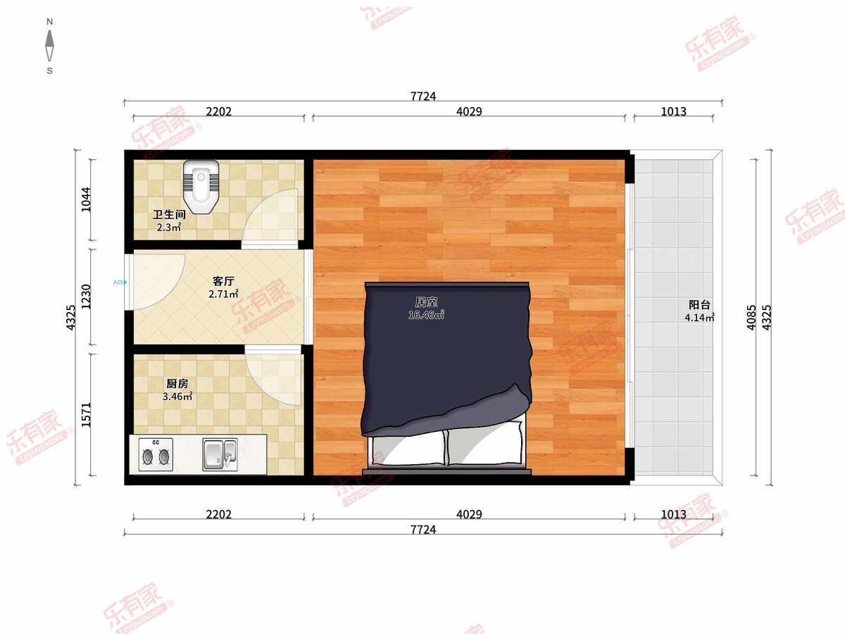 万威美地户型图