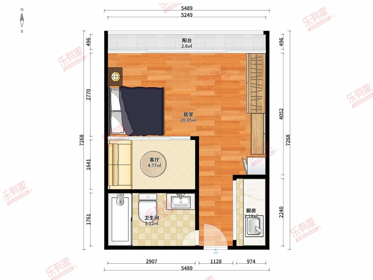 新鸿基泷景六期户型图