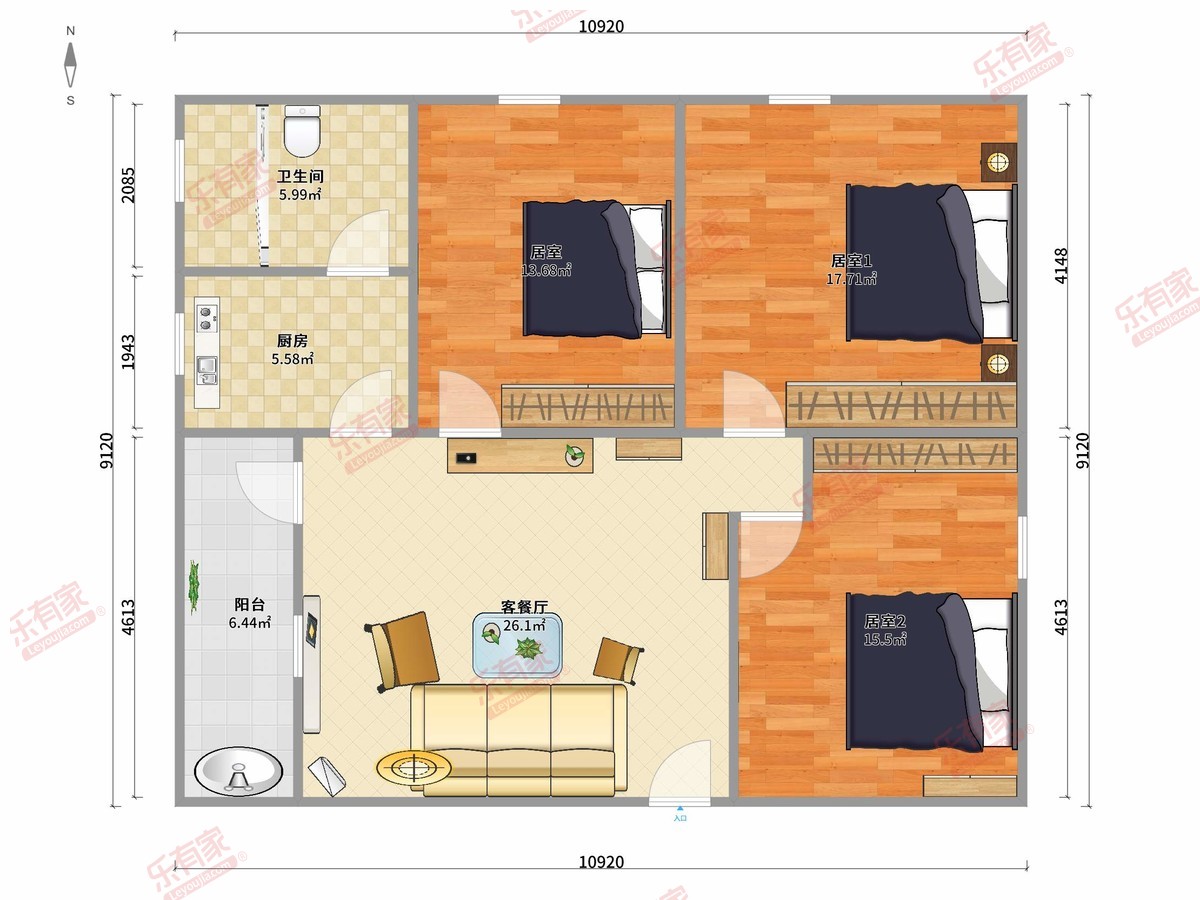 江杜东路户型图